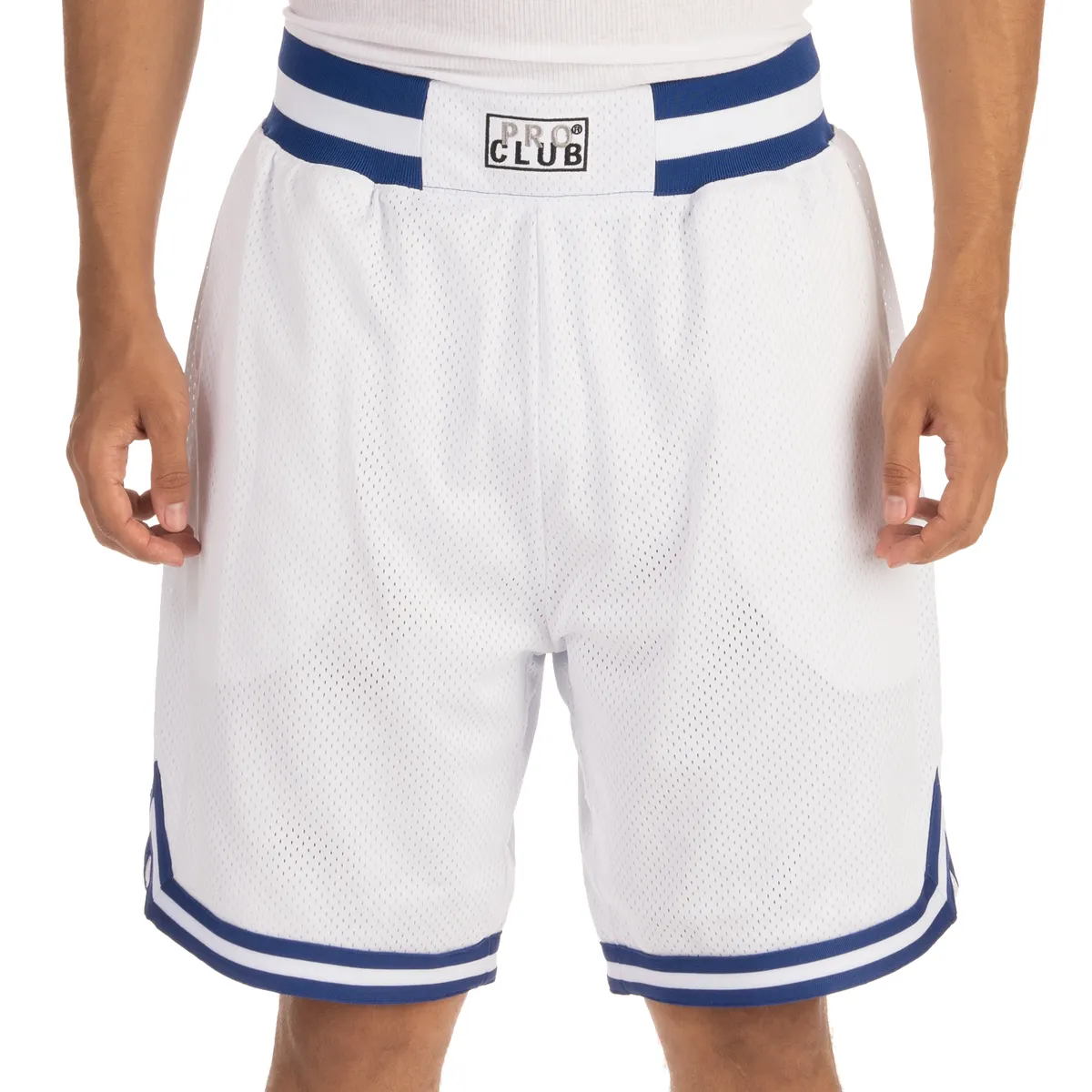 [03pc0505] Pro Club Men's Classic 9.5in Inseam Basketball Shorts 3