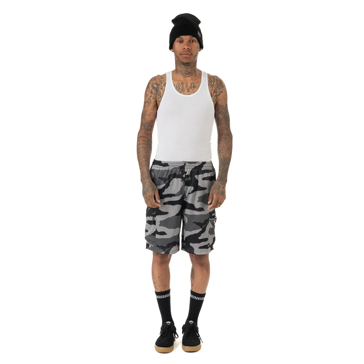[11PC0504] [11pc0504] Pro Club Men's Comfort Mesh Cargo Short 3