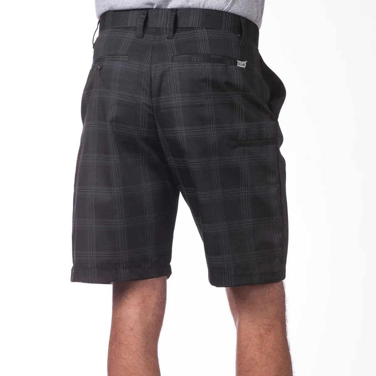 [165] Plaid Cargo Short 2