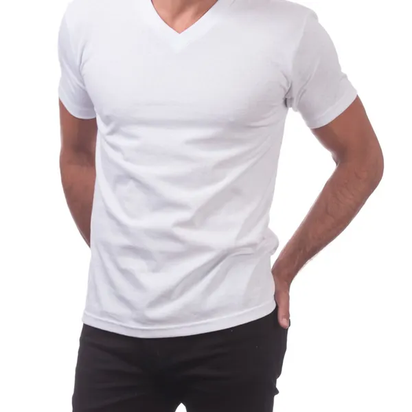Com (v-neck) - White