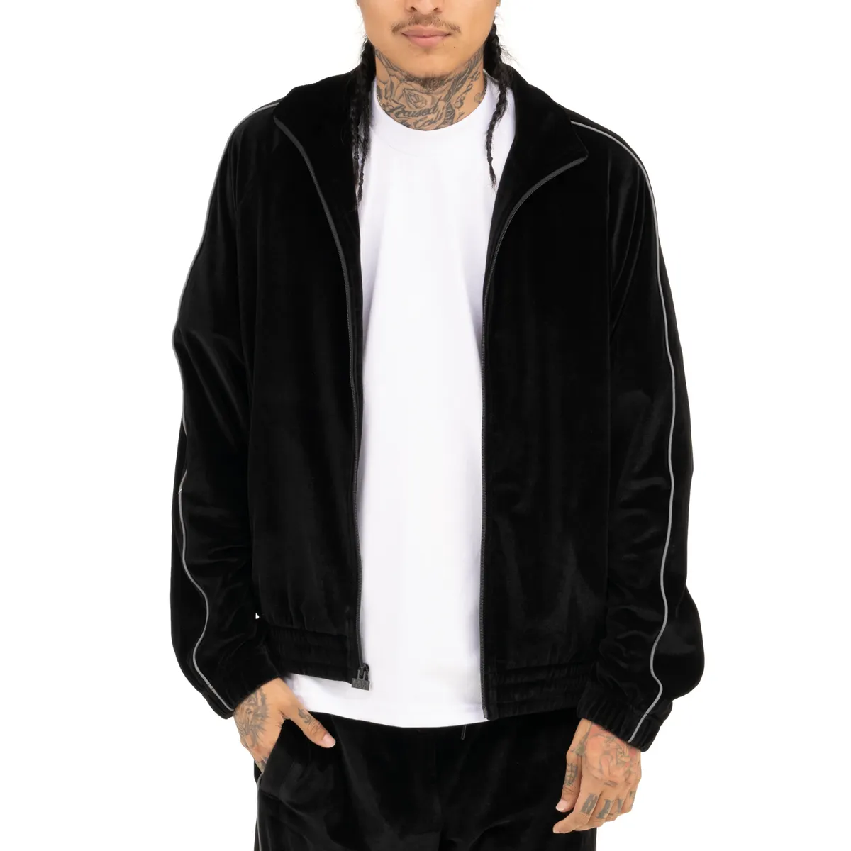 [16PC0303] Velour Track Jacket 8