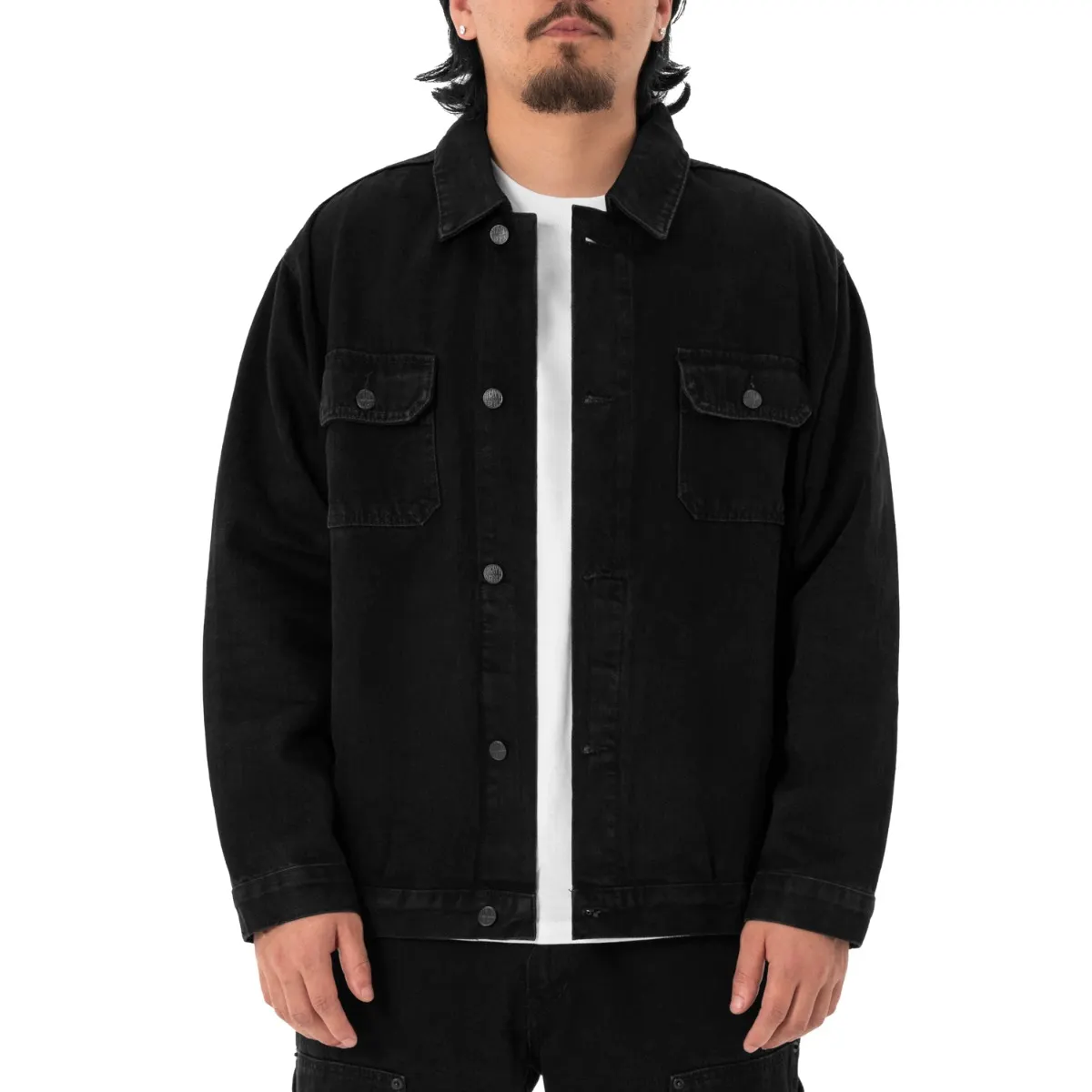 [44PC0304] Heavy Weight Twill Trucker Jacket 6