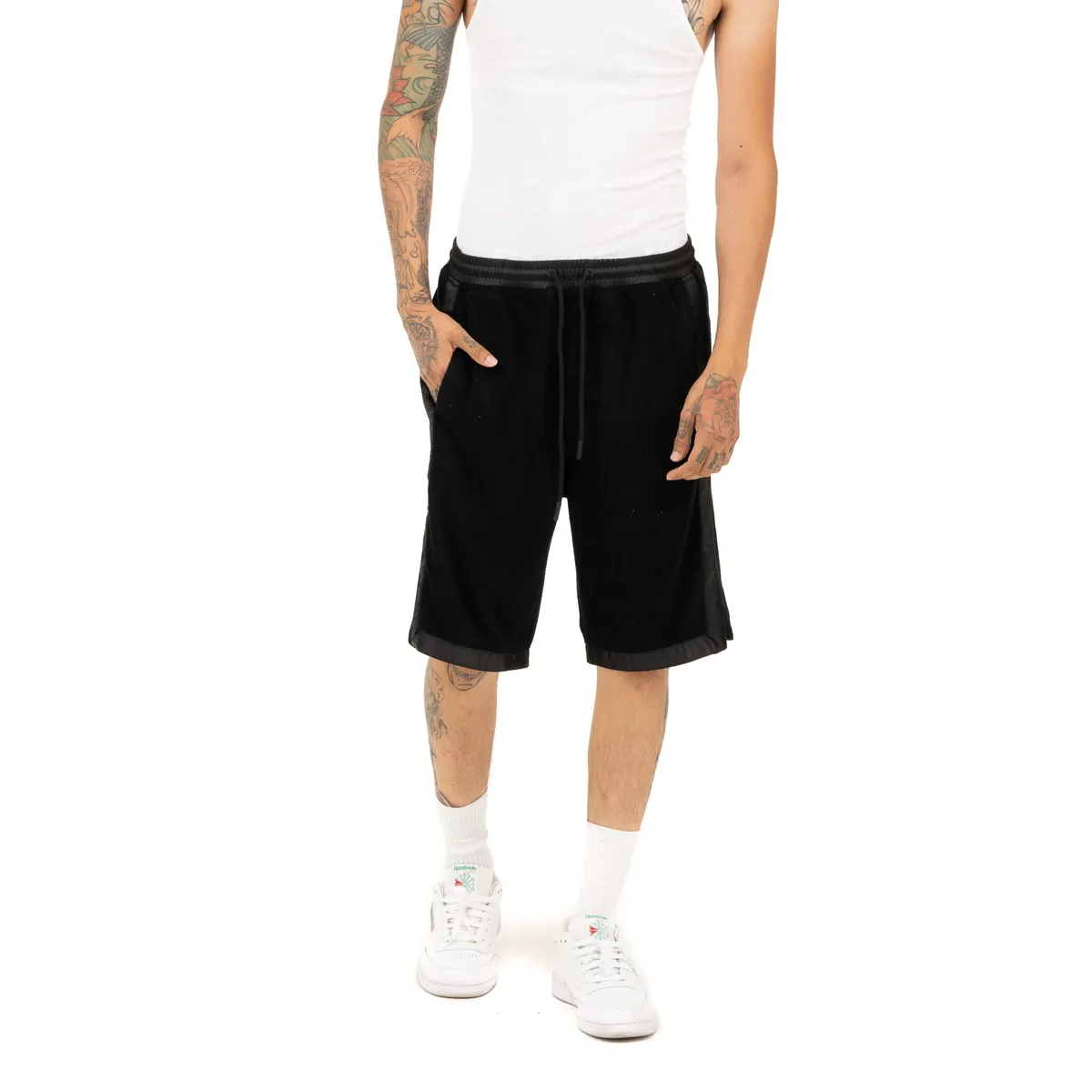 [13PC0401] [13pc0401] Pro Club Men's Comfort Terry Cloth Basketball Short - 10 Inch Inseam 7