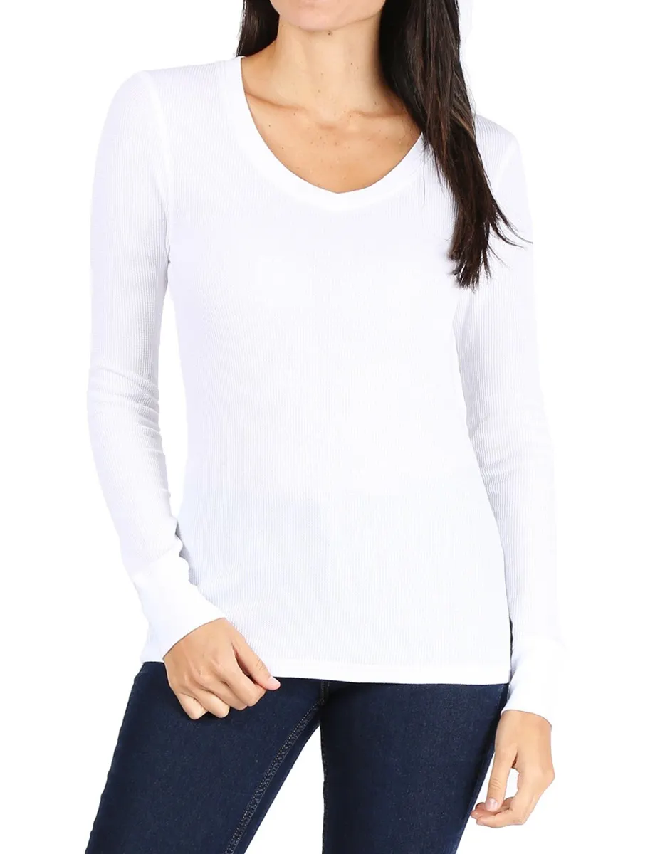 [316] Women Thermal V-neck 5