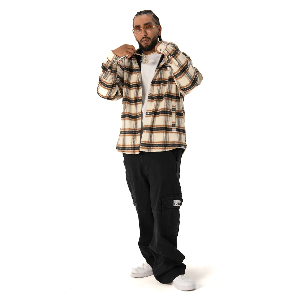 [90MDBB01] Brown Bag Work Shirt Flannel 3