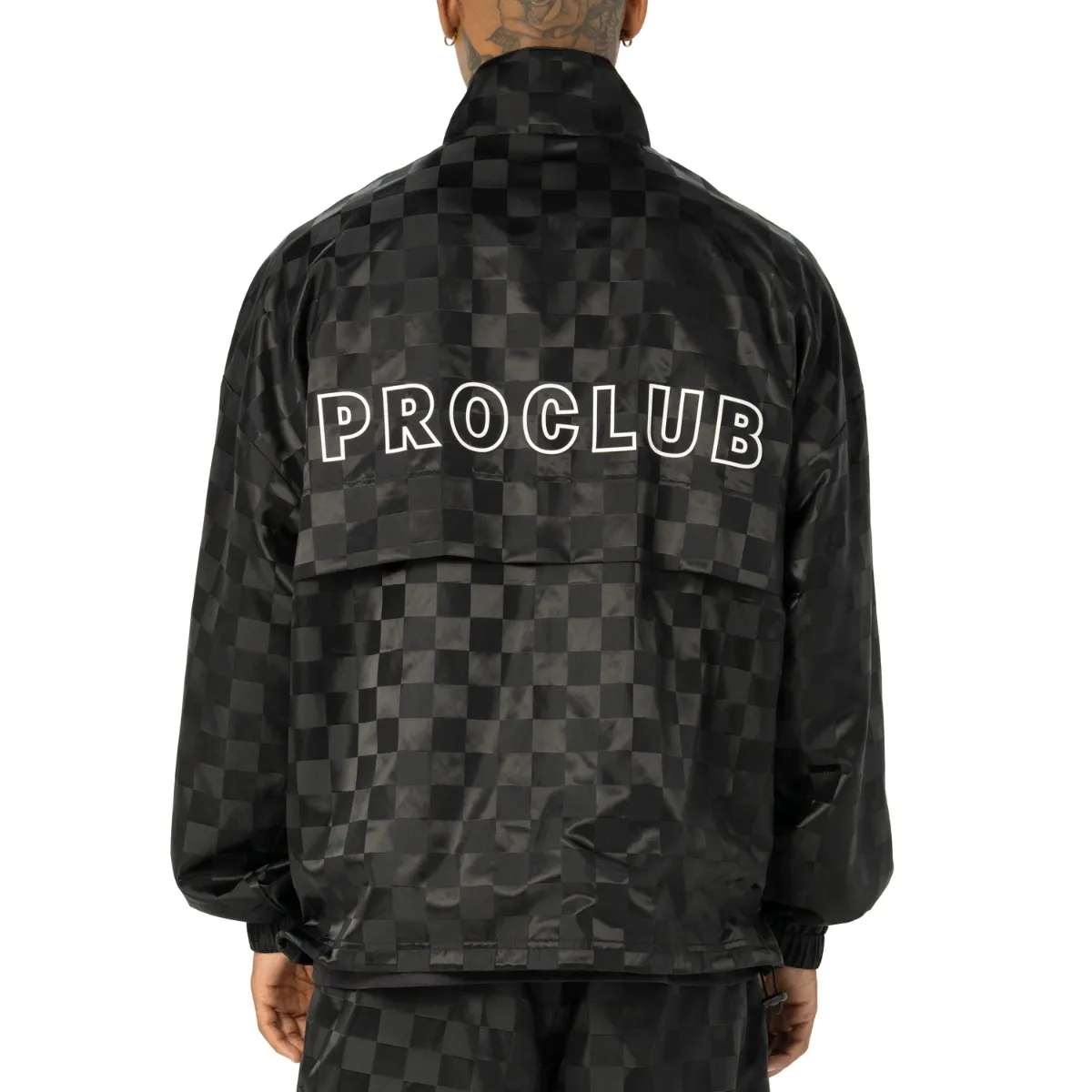 [44PC0301] Satin Checker Pullover 6