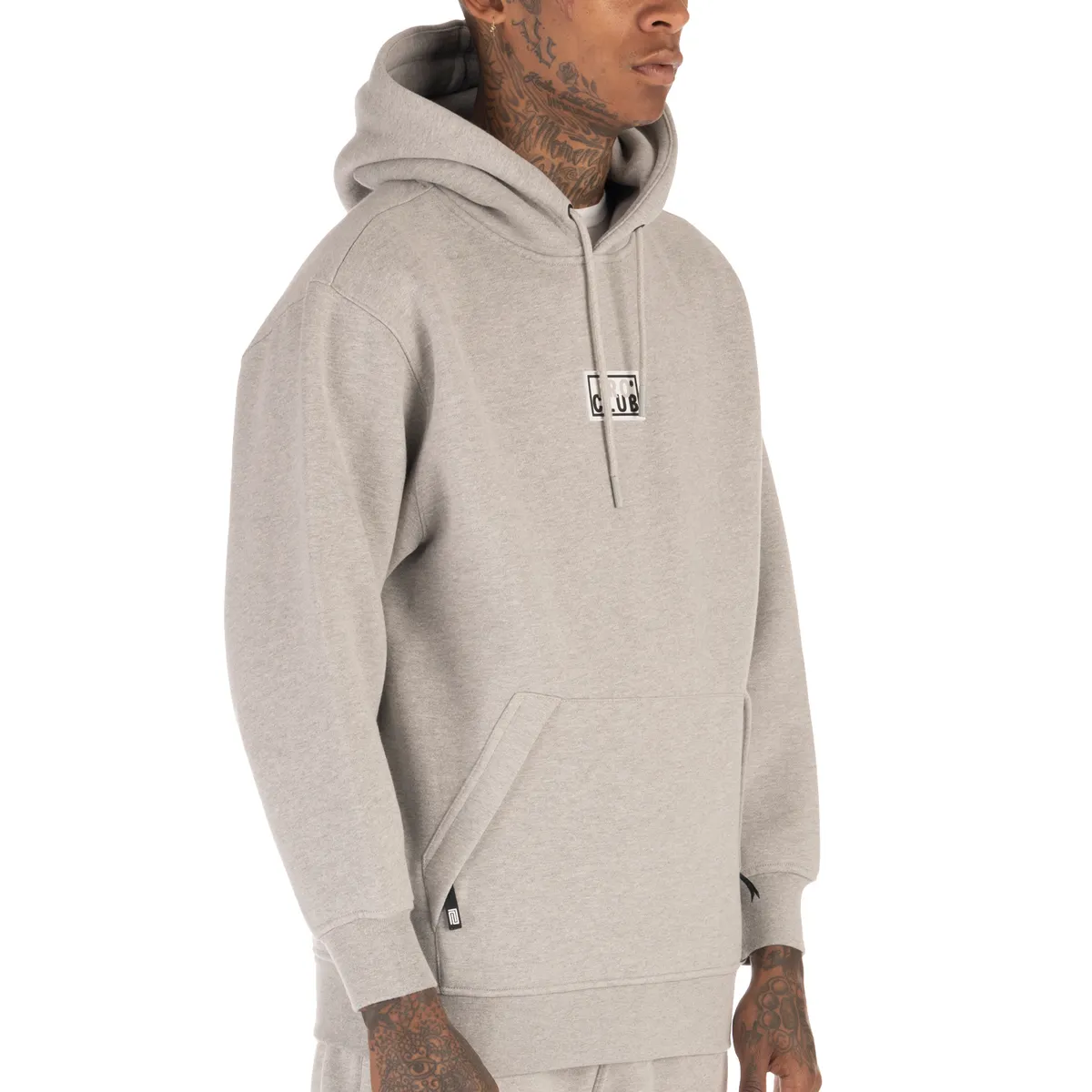 [03pc0102] Pro Club Men's Heavyweight Logo Pullover Hoodie 4