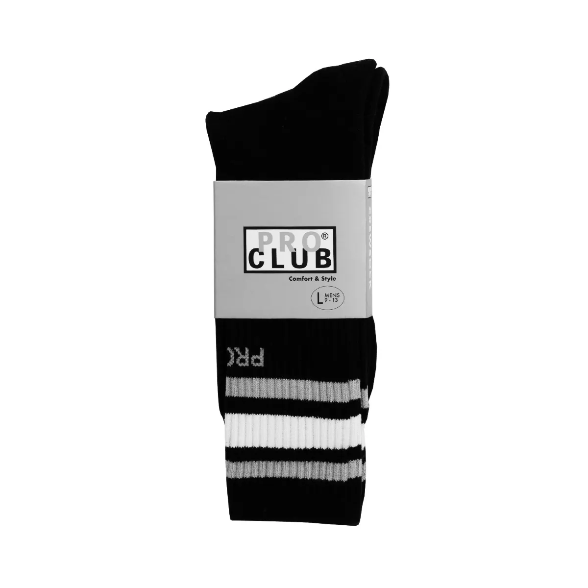 [03PC0902] [03pc0902] Pro Club Stripe Crew Sock 3