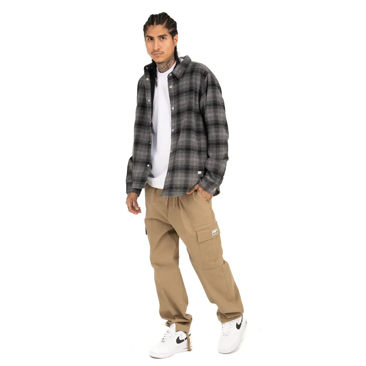 [15PC0303] Work Shirt Flannel Jacket 7
