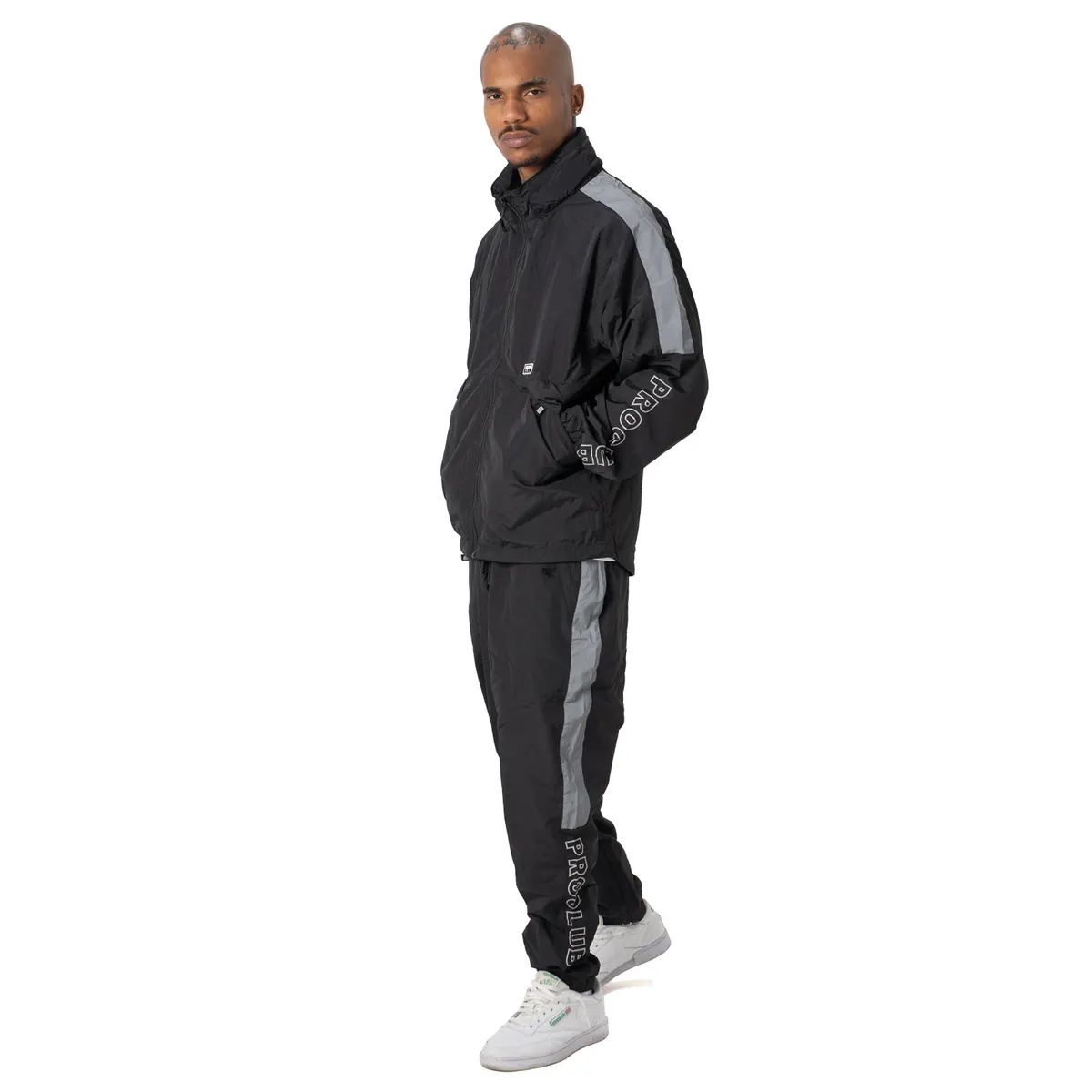 [03PC0303] [03pc0303] Pro Club Full Court Windbreaker Jacket 4