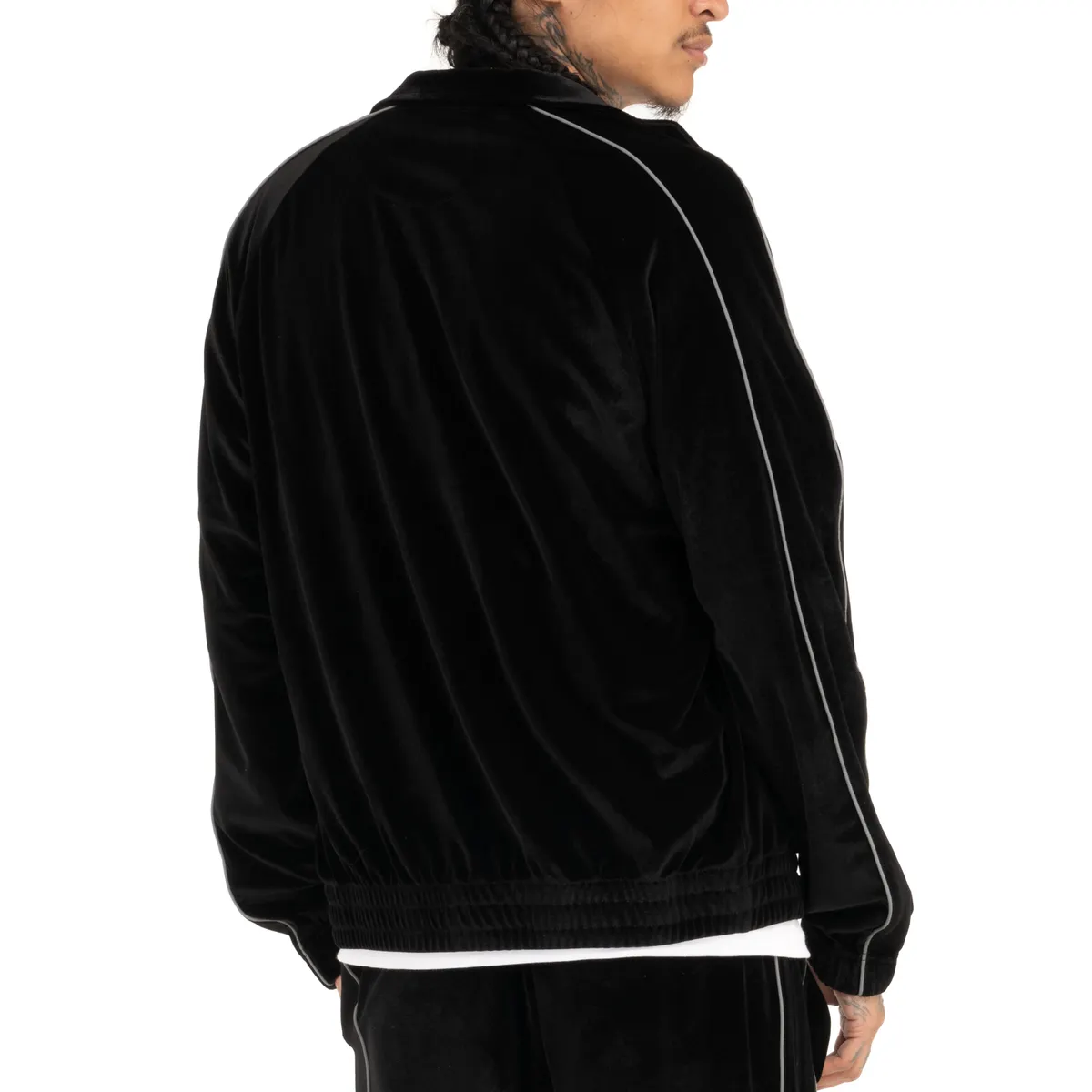 [16PC0303] Velour Track Jacket 3