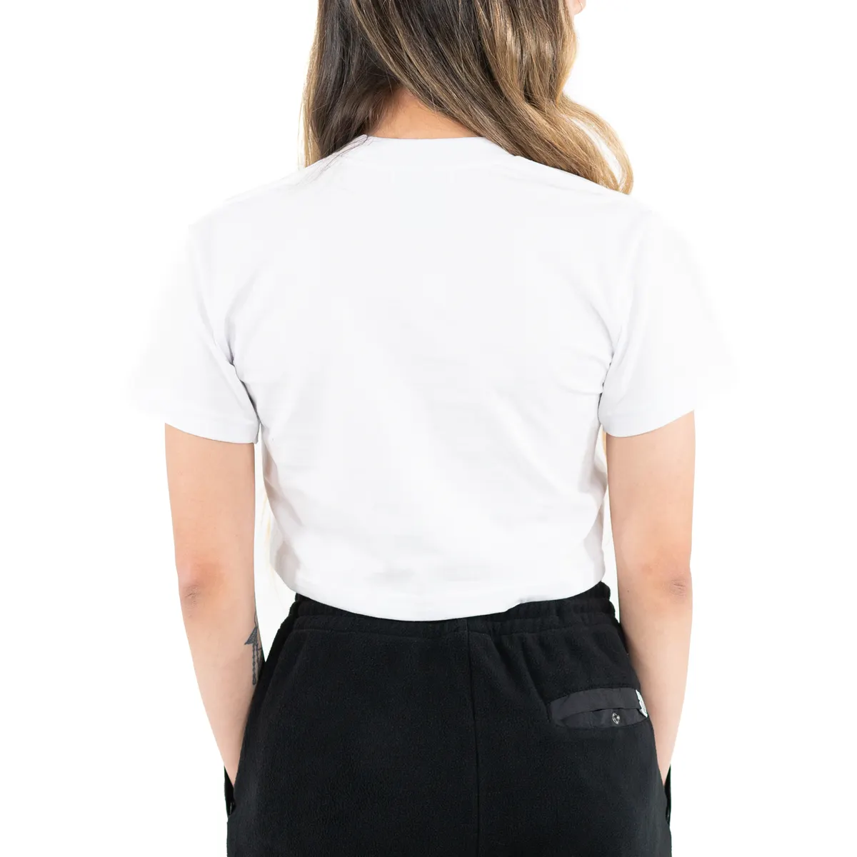 [301CR] Womens Hw Cotton Ss Crop Tee 5