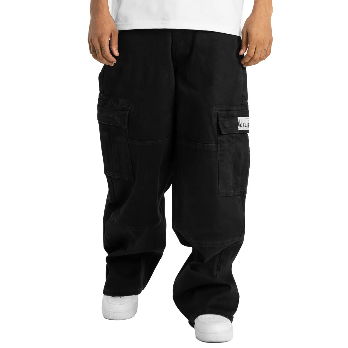 [32PC0606] Denim Cargo Pant - Baggy 3