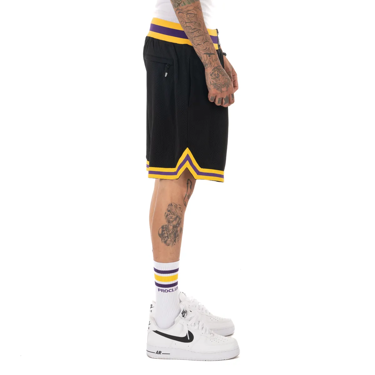 [13PC0509B] [13pc0509b] Classic Above The Knee Basketball Short 3