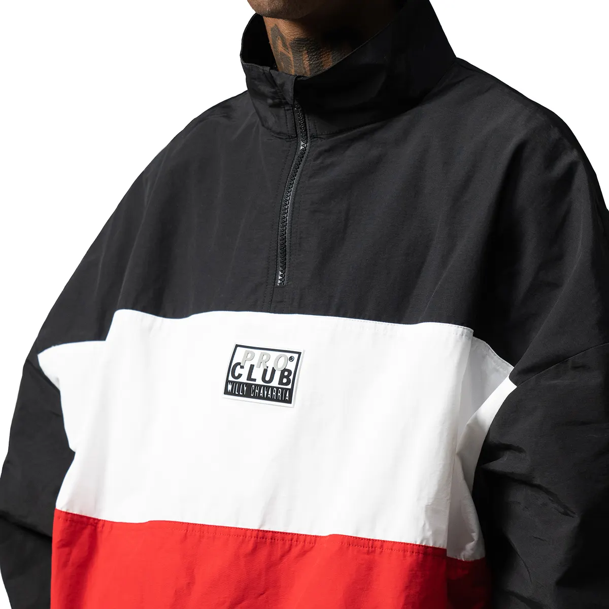[PCW014] Tri/color Half Zipped 6