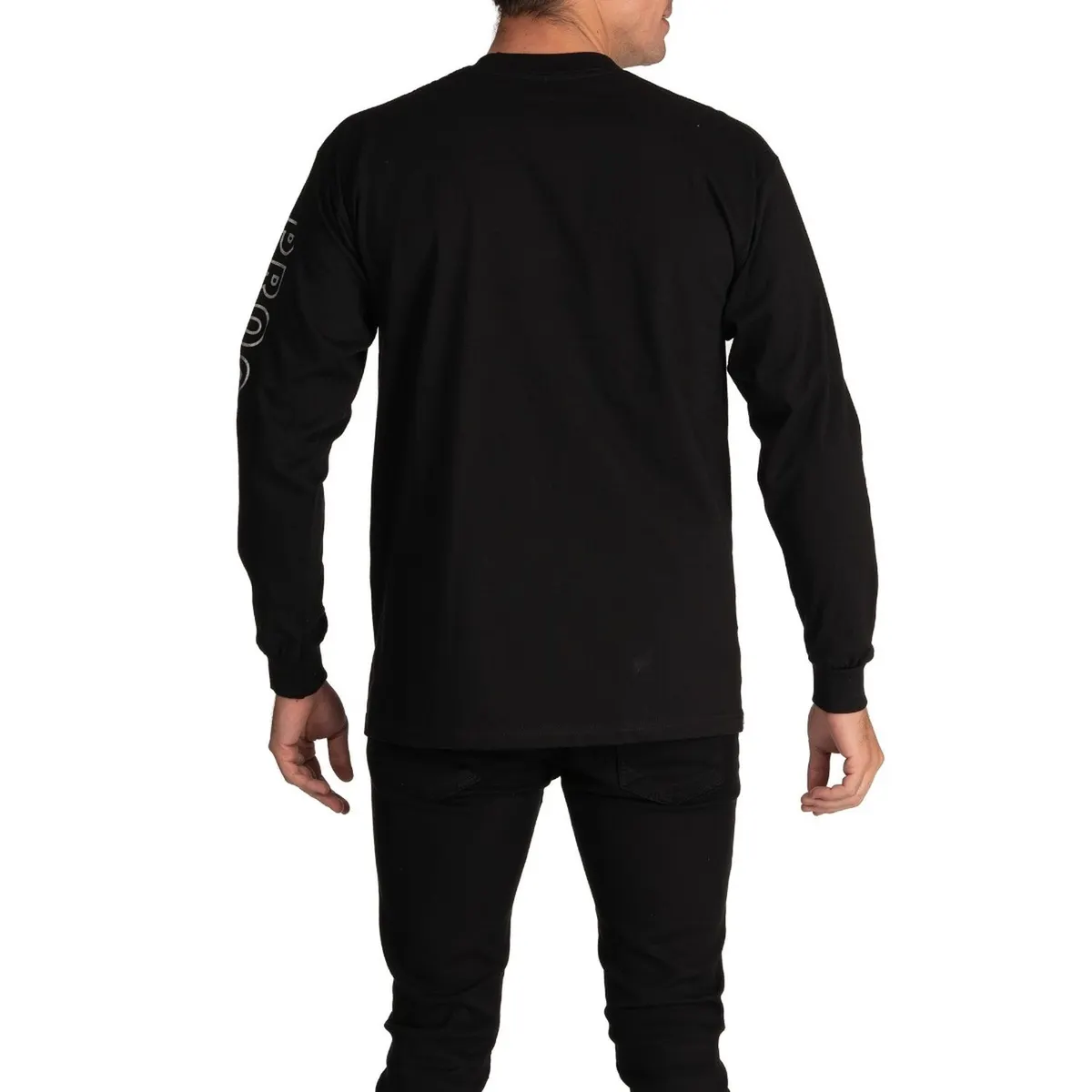 Pro Club Heavyweight Long Sleeve Embroidered Box Logo Tee 6