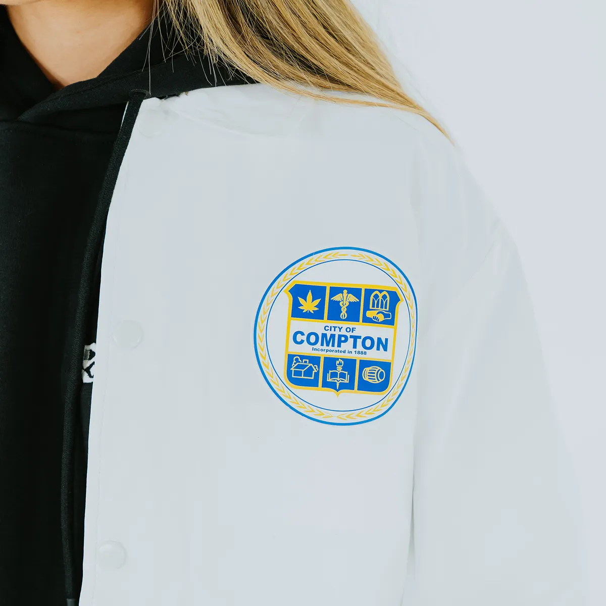 [90MDBD07] Buddy Superghetto Compton Seal Jacket 1