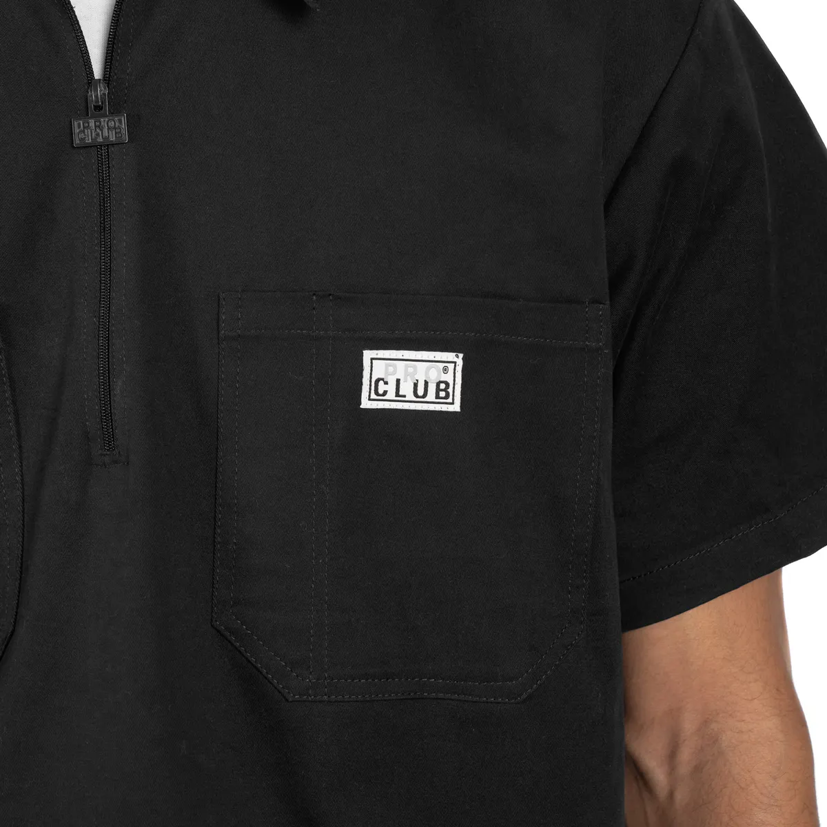 [31PC0201] Quarter Zip Work Shirt 5