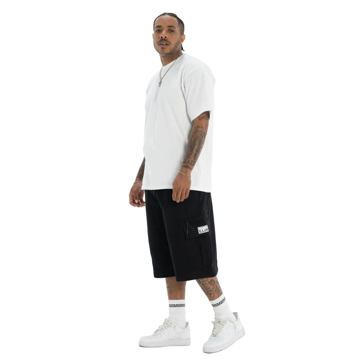 [42PC0402] Comfort French Terry Cargo Oversized Short 8