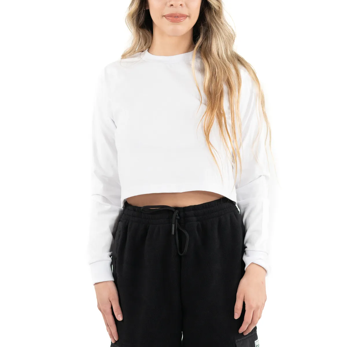 [314CR] Womens Ls Crop 6