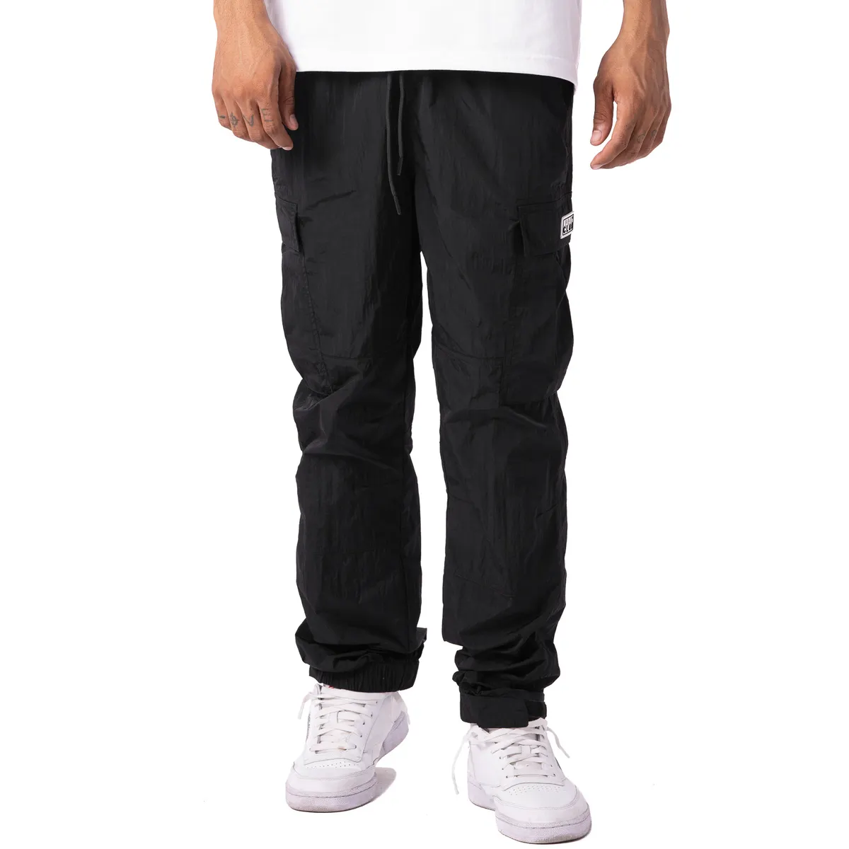 [15PC0506] Metallic Nylon Cargo Pant 2