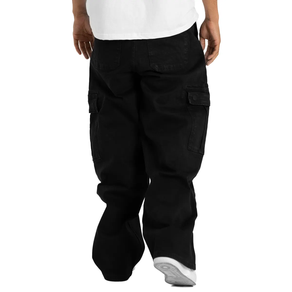 [32PC0606] Denim Cargo Pant - Baggy 1