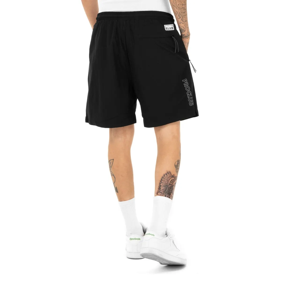 [13PC0504] [13pc0504] Pro Club Men's Performance Stretch Nylon Active Short - 5 1/2 Inch Inseam 3