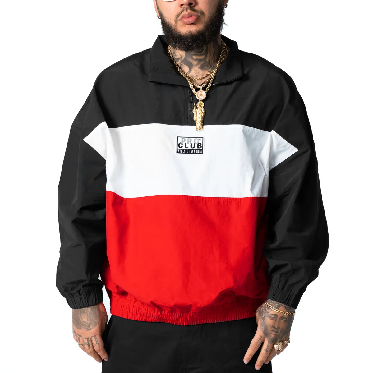 [PCW014] Tri/color Half Zipped 8