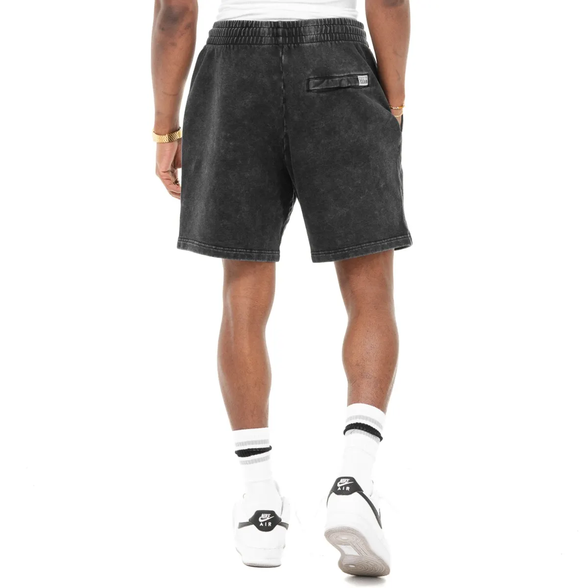 [21PC0402] Mineral Wash Sweat Short 6