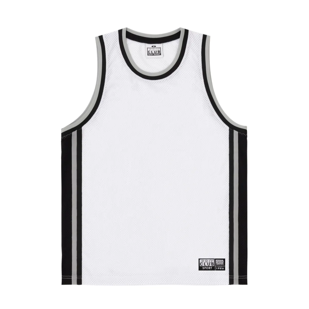 [03PC0201] [03pc0201] Pro Club Men's Retro Basketball Jersey 2