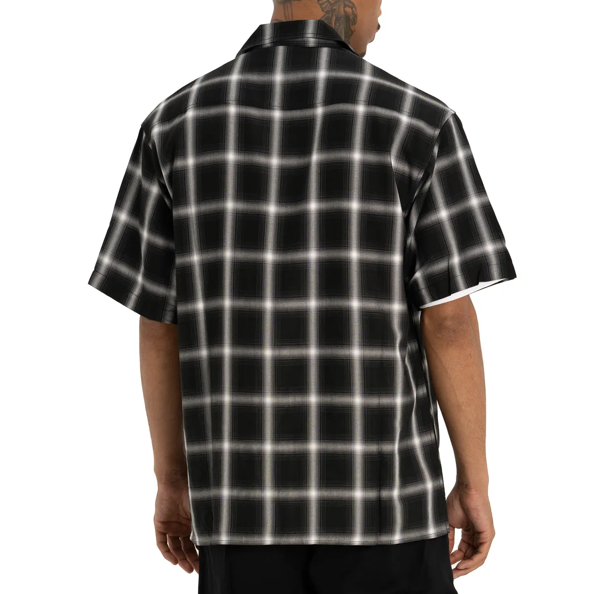 [42PC0201] Ombre Checker Ss Shirt 3