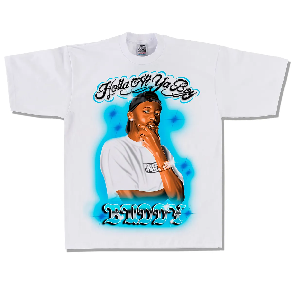 [101BDY] Pro Club X Buddy Collab Heavyweight Tee 3