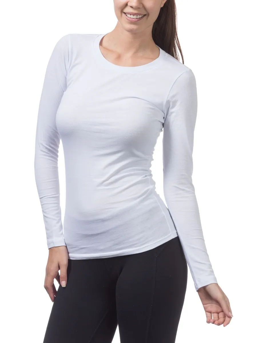 [314] Women Crew L/s 8